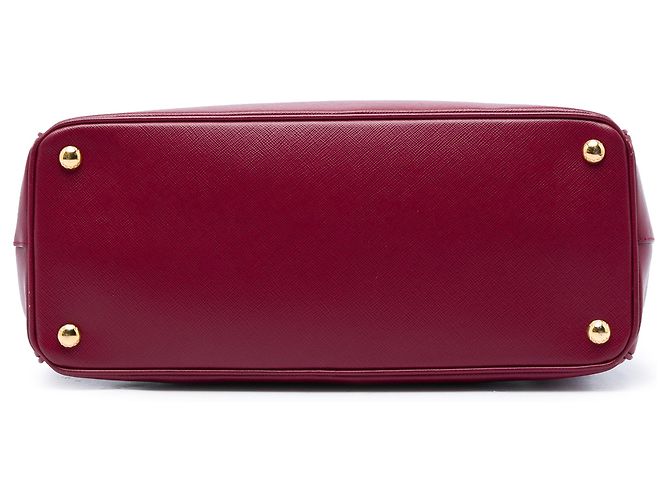 Prada Red Saffiano Lux Parabole Tote Rot - Ansicht 3