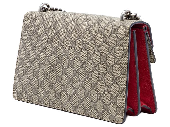 Bolso de hombro Gucci Dionysus Medium GG Supreme Beige - vista 2