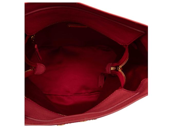 Bolsa Tiracolo Miu Miu em pele de cabra Madras rosa - vista 4