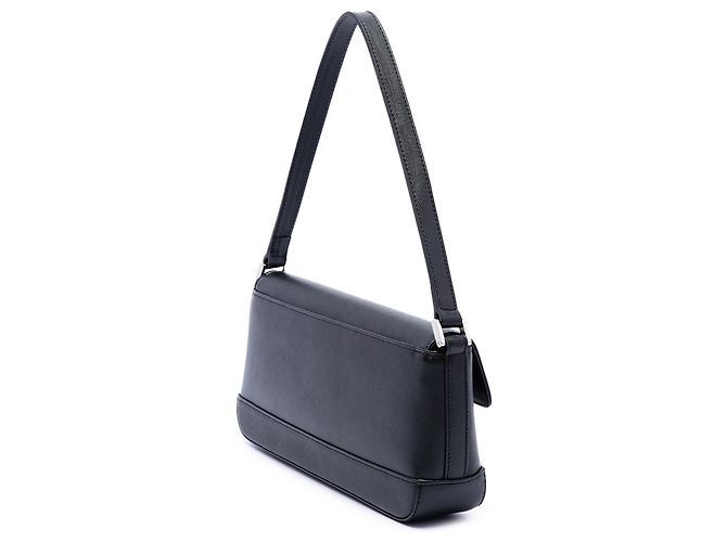Borsa a tracolla Burberry in pelle nera Nero - vista 2
