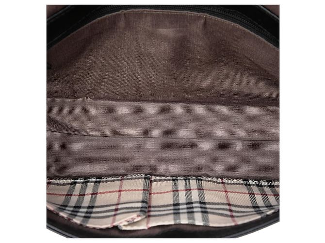 Borsa a tracolla Burberry in pelle nera Nero - vista 4