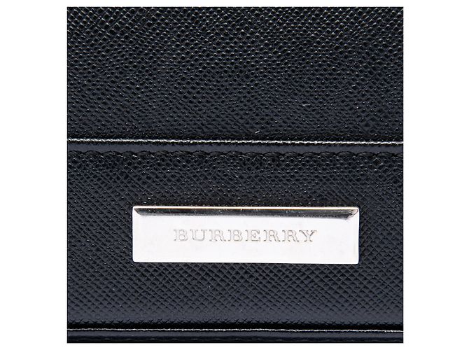 Borsa a tracolla Burberry in pelle nera Nero - vista 5