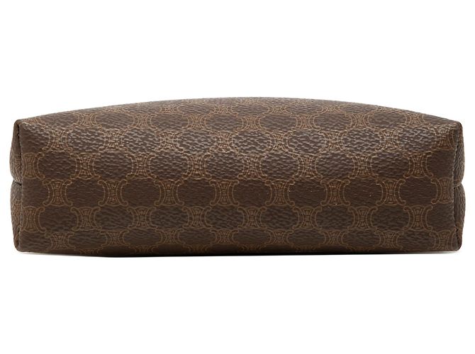 16 Céline Celine Brown Macadam beschichtetes Canvas Pouch Braun - Ansicht 3