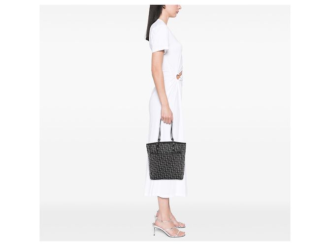 Tote Dior Blue Diorissimo Trotter Canvas Azul Azul marinho - vista 6