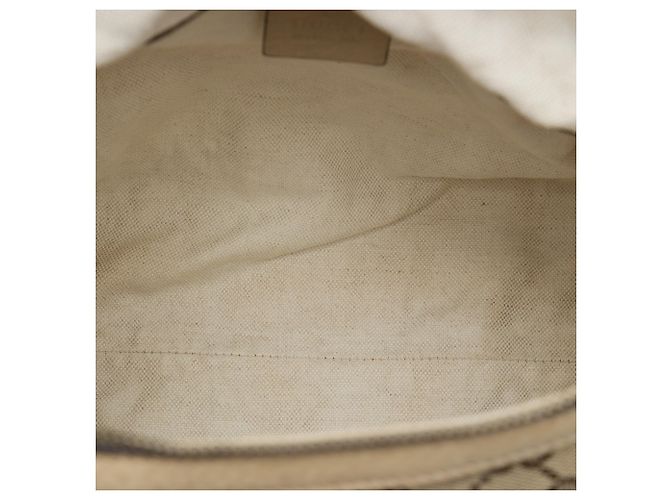 Gucci Beige Small GG Canvas Miss GG Hobo - vista 4