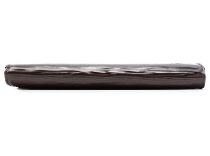 Louis Vuitton Brown Epi Pochette Accessoires Marrone Marrone scuro - vista 3