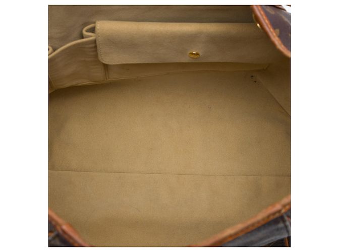 Louis Vuitton Brown Monogram Galliera GM Marrone - vista 4