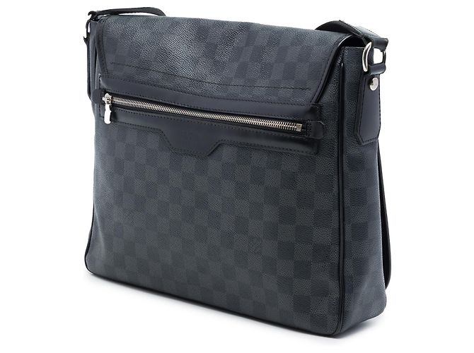 Louis Vuitton Black Damier Graphite Daniel MM Nero - vista 2