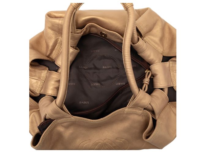 LOEWE Gold Metallic Nappa Aire D'oro - vista 4