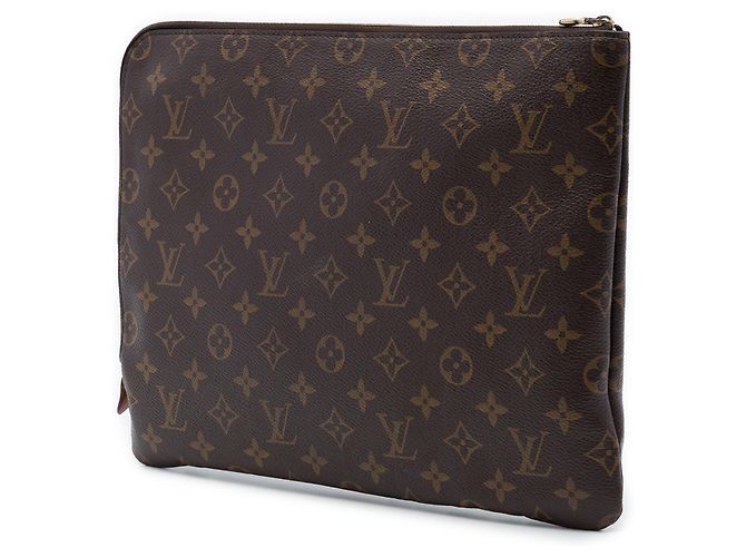 Louis Vuitton Brown Monogram Etui Voyage MM Marrone - vista 2