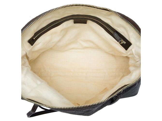 Gucci Brown Medium Guccissima Bree Dome Tote Braun Dunkelbraun - Ansicht 4