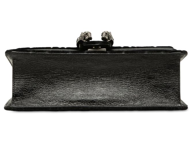 Gucci Bolsa Tiracolo Dionysus em Veludo GG Preto Medium - vista 3
