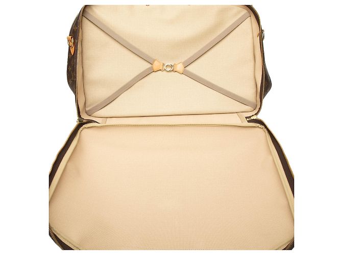 Louis Vuitton Brown Monogram Alize 2 Poches Marrone - vista 4