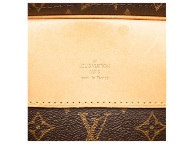 Louis Vuitton Brown Monogram Alize 2 Poches Marrone - vista 5