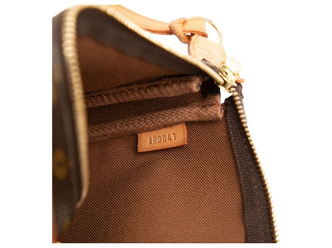 Louis Vuitton Brown Stephen Sprouse Monogram Graffiti Pochette Accessoires Marrone - Ansicht 5