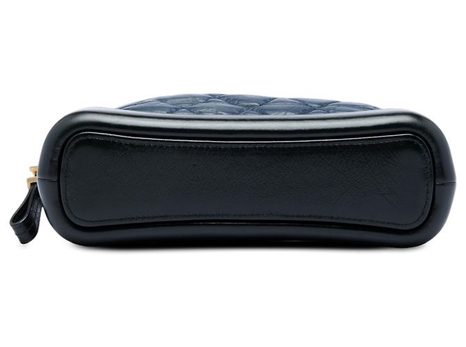 Beauty case Gabrielle Chanel Blue Bicolor in pelle di vitello trapuntata - vista 3