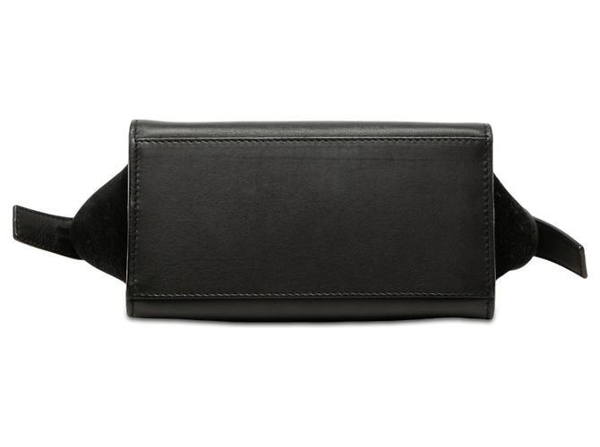 Saint Laurent Black Toy Leather Monogram Cabas Nero - vista 3