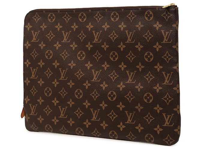 Louis Vuitton Brown Monogram Etui Voyage GM Marrone - vista 2