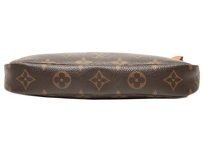 Louis Vuitton Brown Monogram Pochette Accessoires Marrone - vista 3