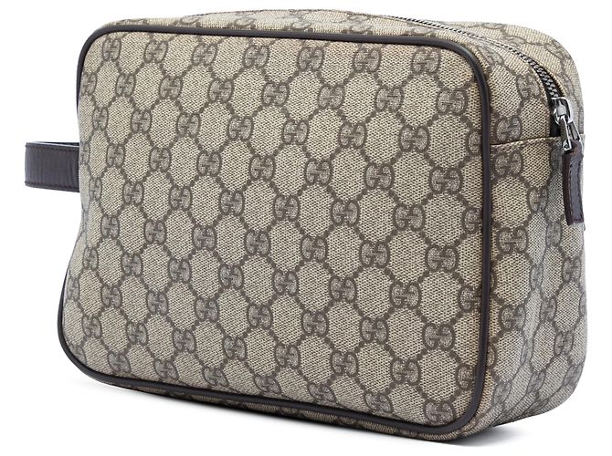 Pochette Gucci Beige GG Supreme - vue 2