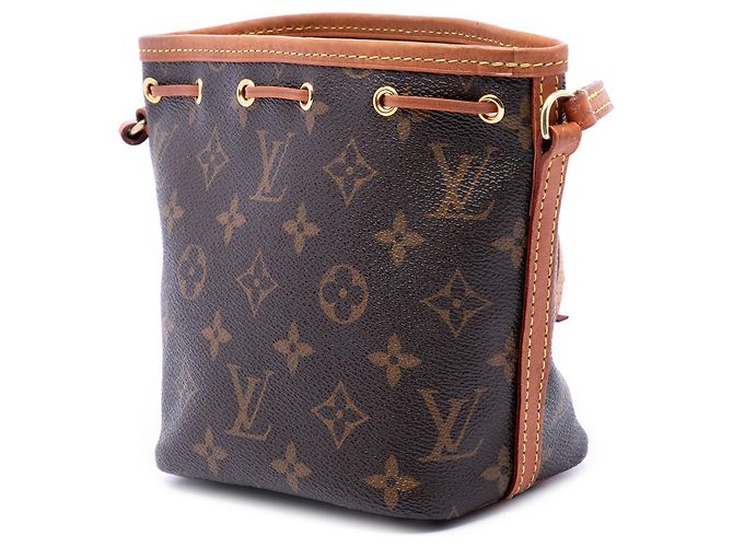 Louis Vuitton Brown Monogram Nano Noe Marrone - vista 2