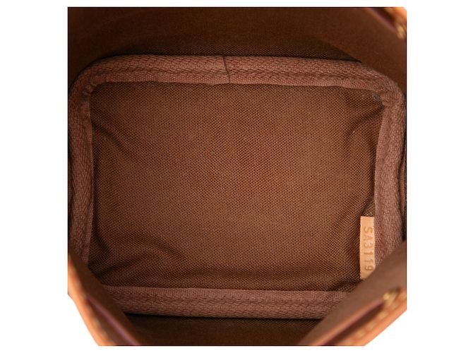 Louis Vuitton Brown Monogram Nano Noe Marrone - vista 4