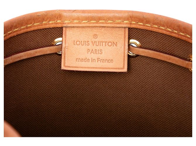 Louis Vuitton Brown Monogram Nano Noe Marrone - vista 5