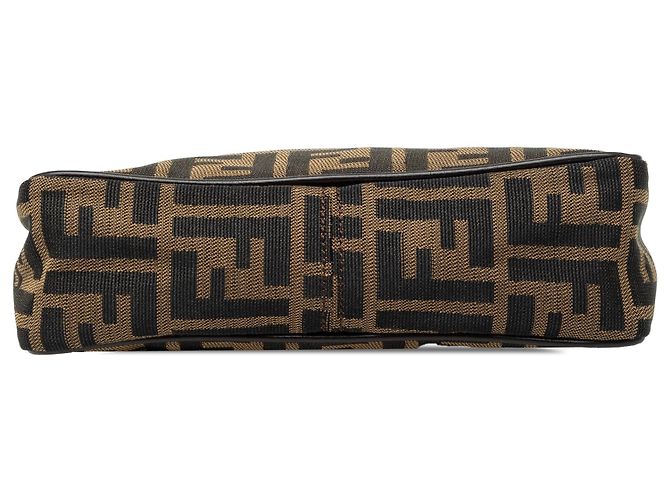 Fendi Zucca Canvas Pochette Braun - Ansicht 3