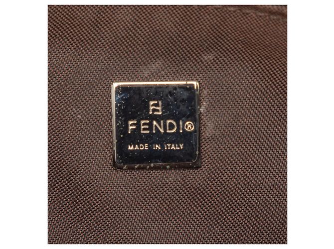 Fendi Zucca Canvas Pochette Braun - Ansicht 5