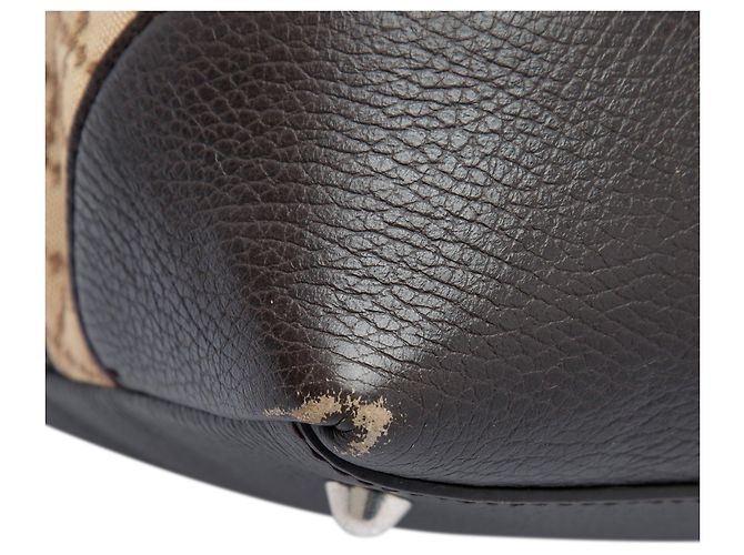 Borsa da viaggio Gucci Beige Diamante Canvas - vista 5