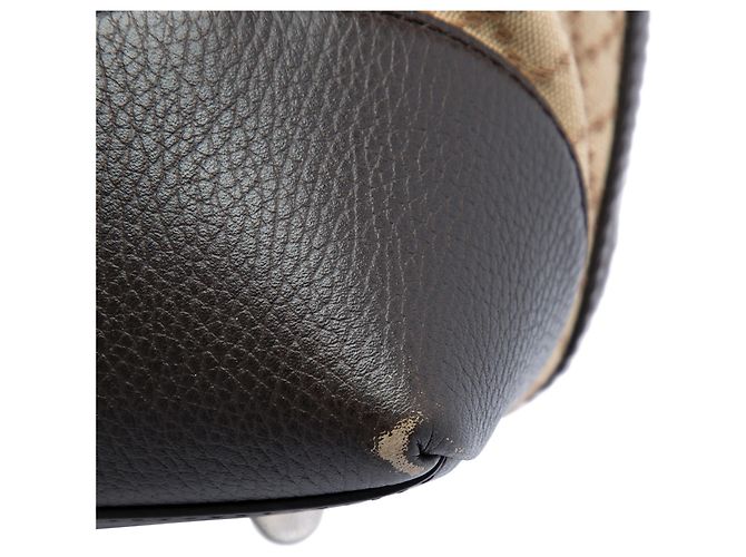 Borsa da viaggio Gucci Beige Diamante Canvas - vista 6