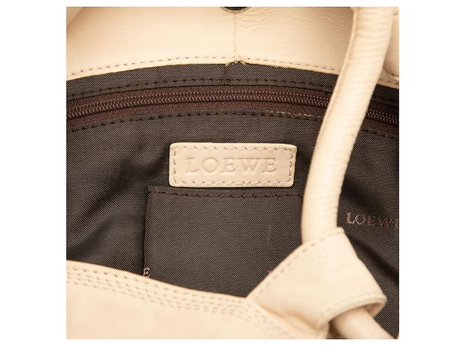 LOEWE Brown Nappa Aire Marrone Beige - vista 5