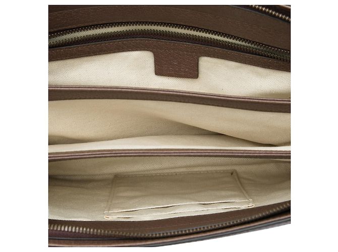 Gucci Beige Medium GG Supreme Web Ophidia Crossbody - vista 4