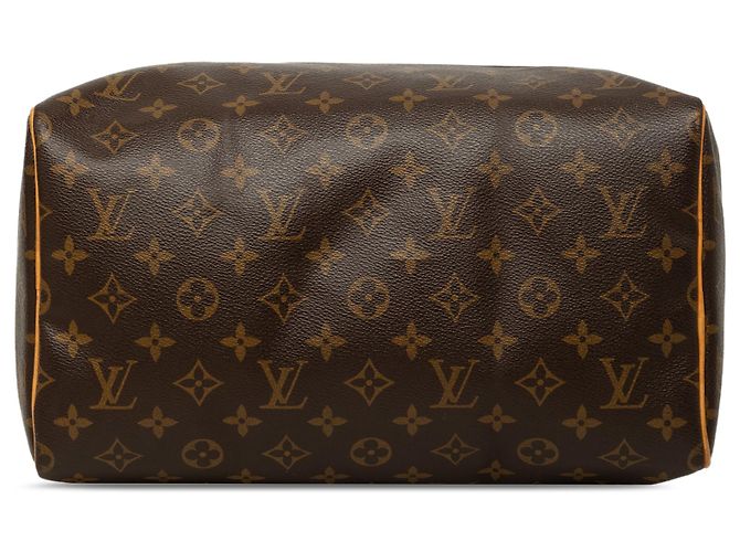 Louis Vuitton Brown Monogram Speedy 30 Marrone - vista 3