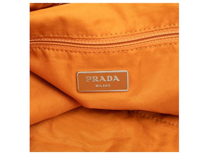 Prada Brown Tessuto Stampato Tote Braun - Ansicht 5