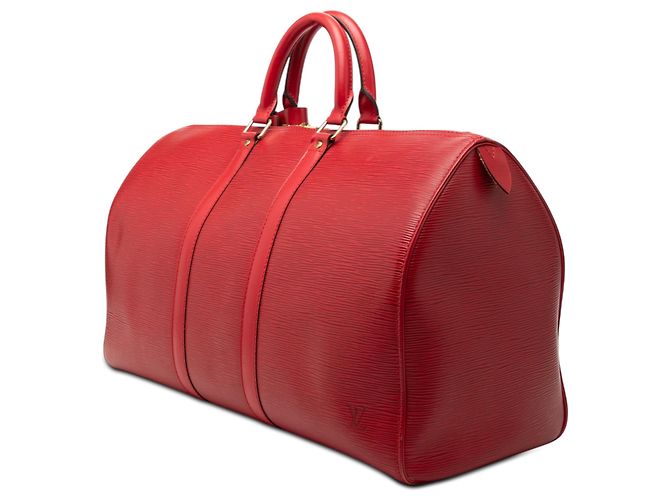 Louis Vuitton Red Epi Keepall 45 Rosso - vista 2