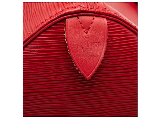 Louis Vuitton Red Epi Keepall 45 Rosso - vista 5