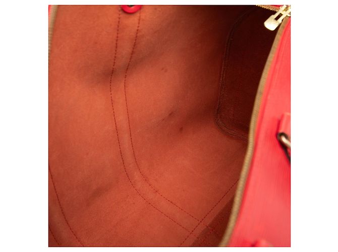 Louis Vuitton Red Epi Keepall 45 Rosso - vista 7