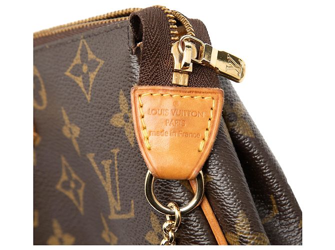 Louis Vuitton Brown Monogram Eva Marrone - vista 5