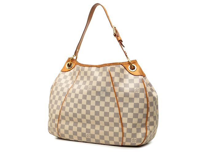 Louis Vuitton White Damier Azur Galliera PM Bianco - vista 2