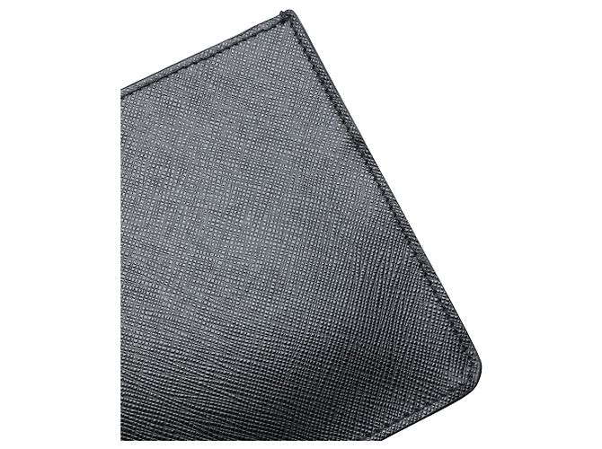 Borsa Prada Black Saffiano Soft Bandoliera Nero - vista 6