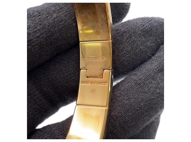Hermès Bracciale Charm Hermes Charnière PM Black Nero - vista 10