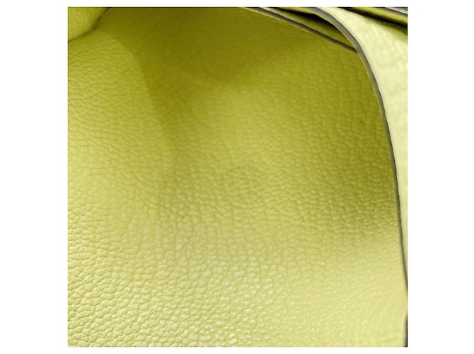 Hermès Monedero Hermes Calvi Duo Lime Dorado - vista 9