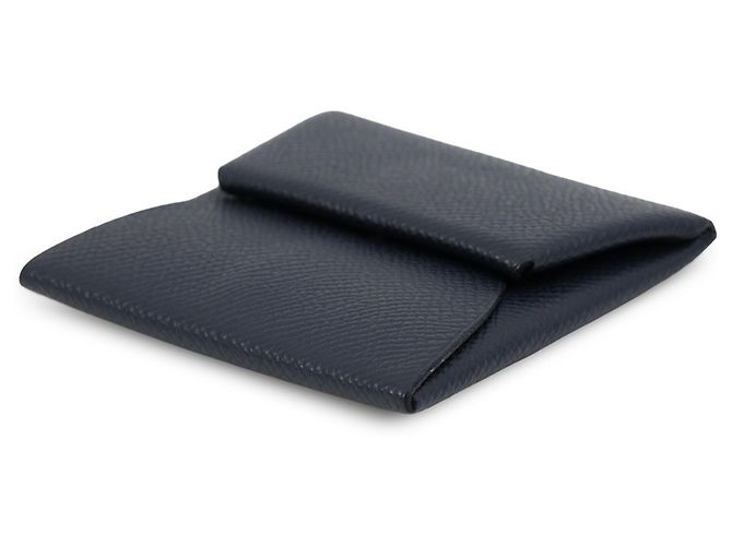 Hermès Bastia Verso Coin Case Blau - Ansicht 2