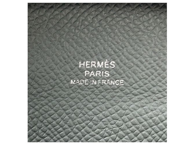 Hermès Bastia Verso Coin Case Blau - Ansicht 9