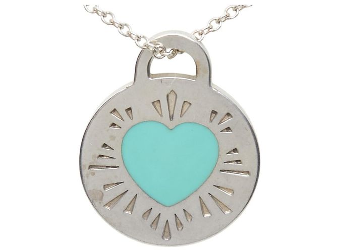 Collana con pendente a cuore Tiffany & Co. Return to Round Argento - vista 2