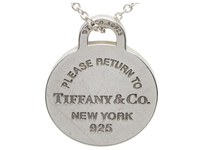 Collana con pendente a cuore Tiffany & Co. Return to Round Argento - vista 3