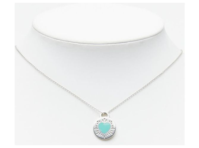 Collana con pendente a cuore Tiffany & Co. Return to Round Argento - vista 7