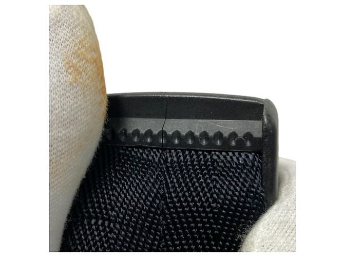 Borsa a tracolla Prada con placca logo triangolare Nero - vista 6