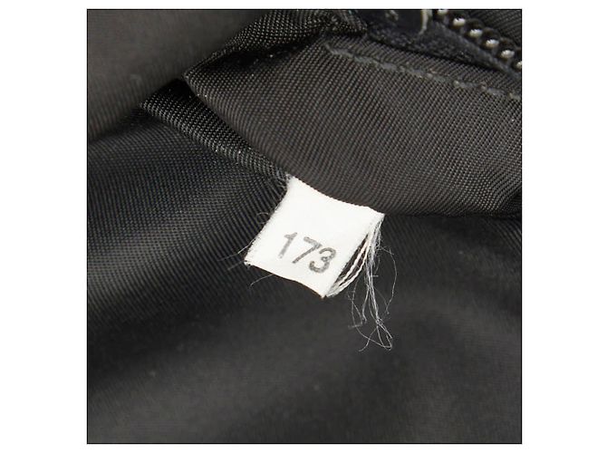 Borsa a tracolla Prada con placca logo triangolare Nero - vista 8